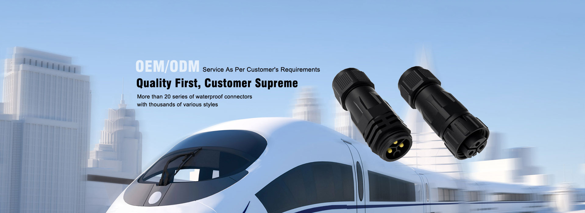 IMPERVIUS Male Male Connector