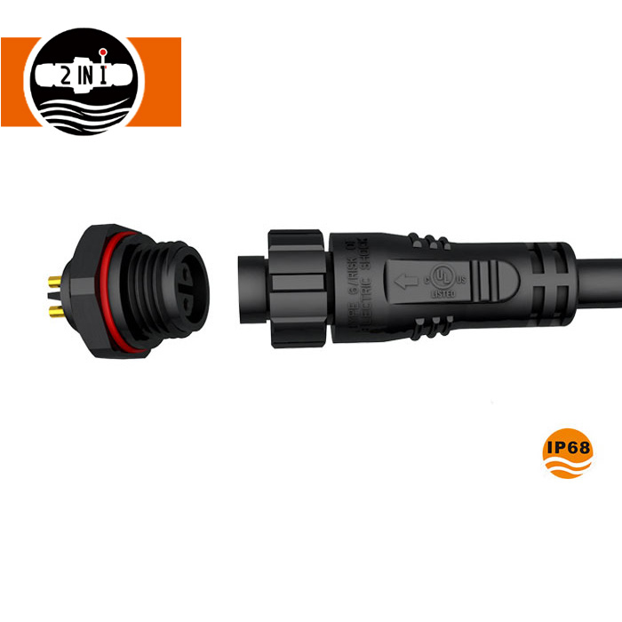 Quae sunt commoda WaterProof Panel Mount Connector?